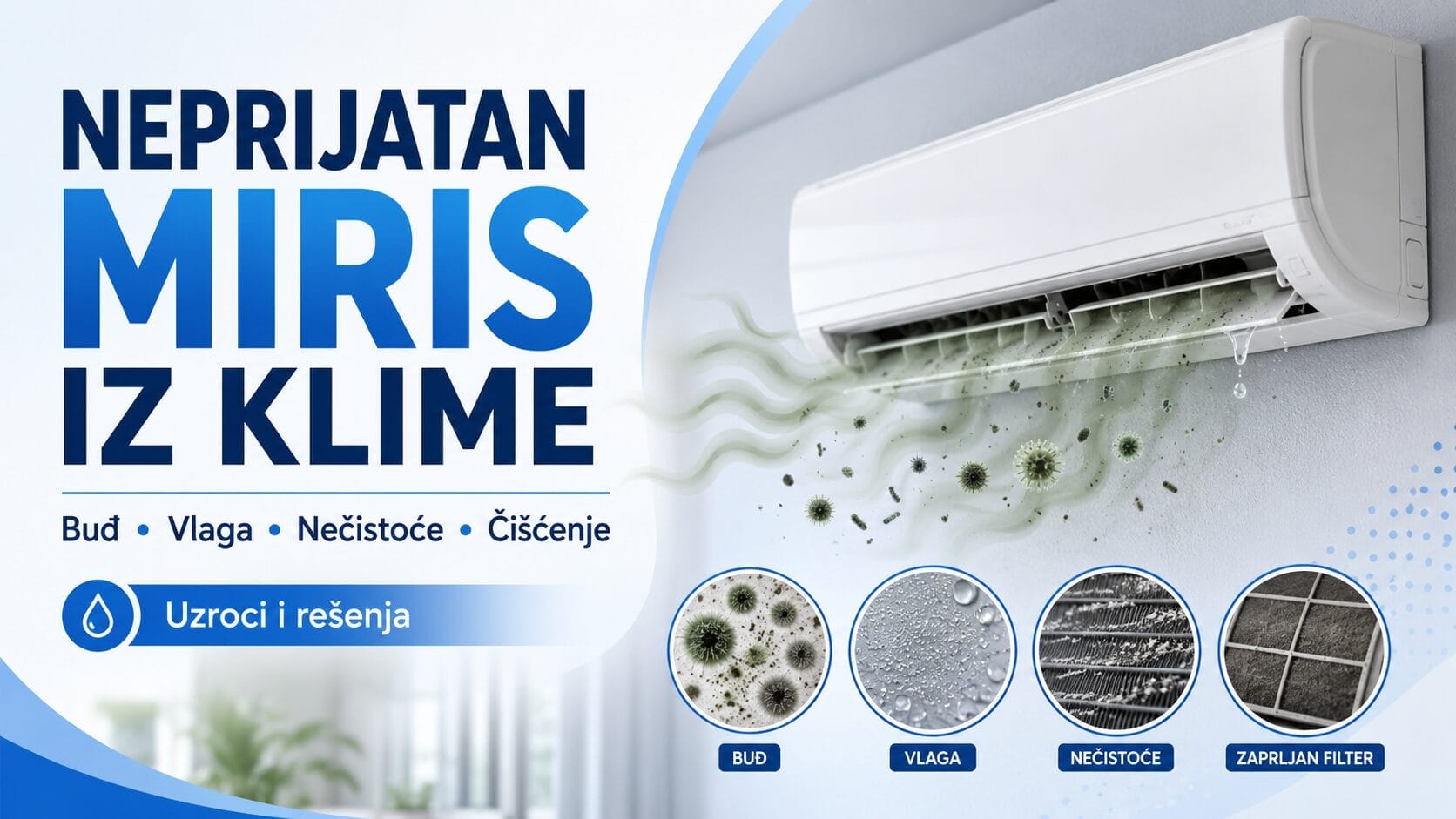 Neprijatan miris iz klime